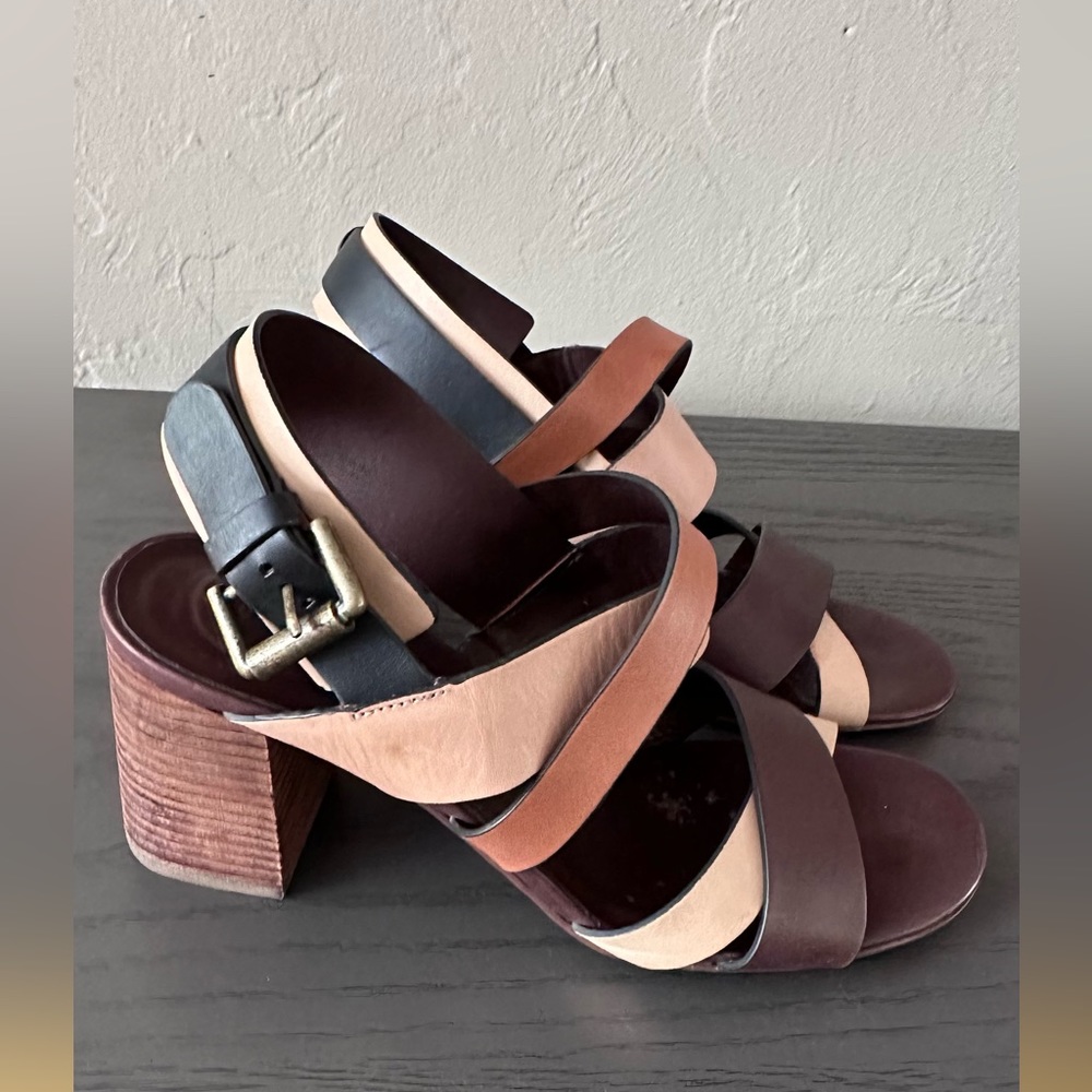 See by Chloe Neutral Strappy Sandals